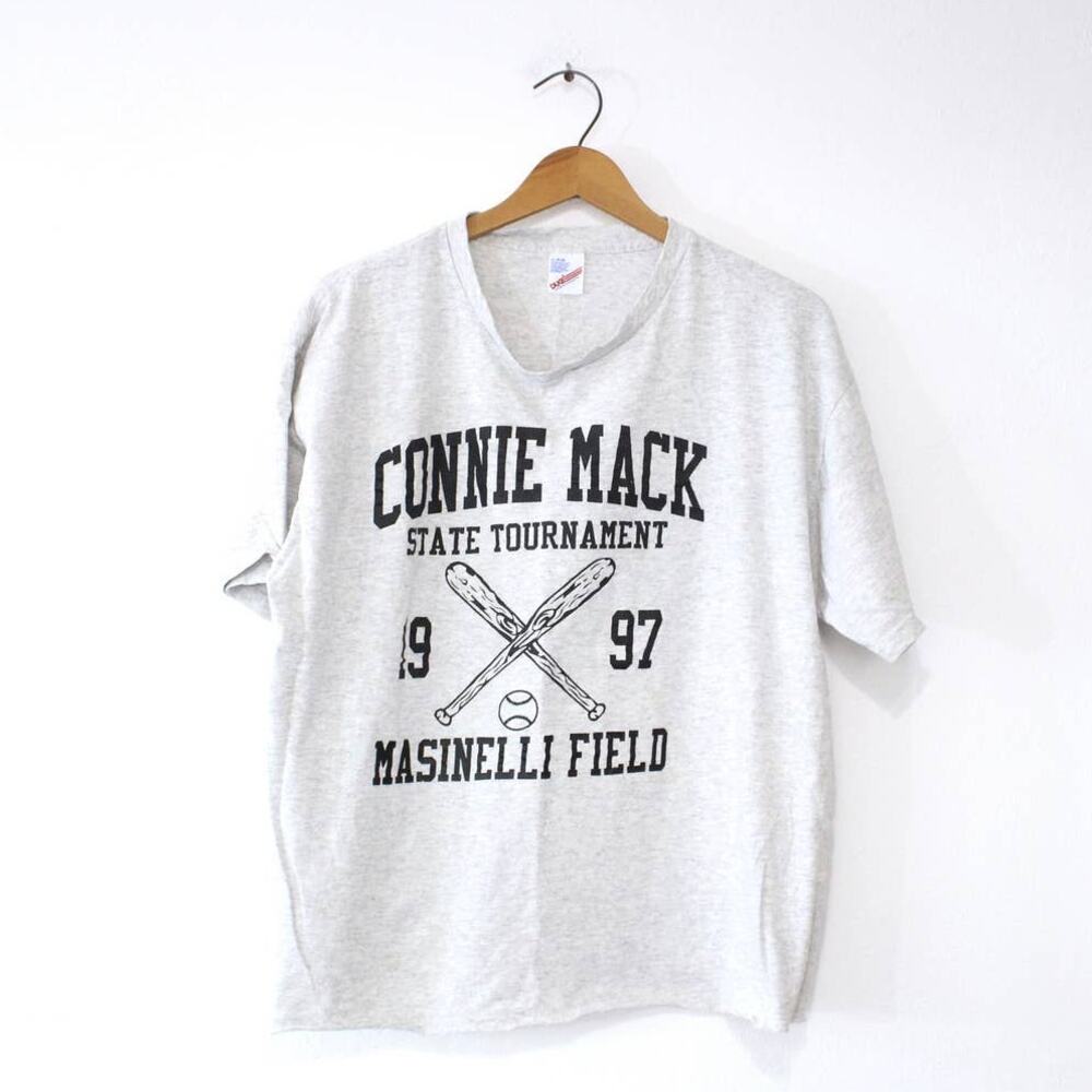 Vintage Connie Mack State Tournament Baseball 1997 T Shirt XL